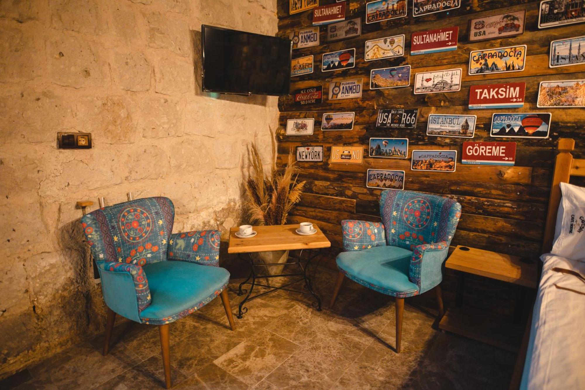 Bed and Breakfast Cavusin Cave House-Cappadocia Гьореме Екстер'єр фото