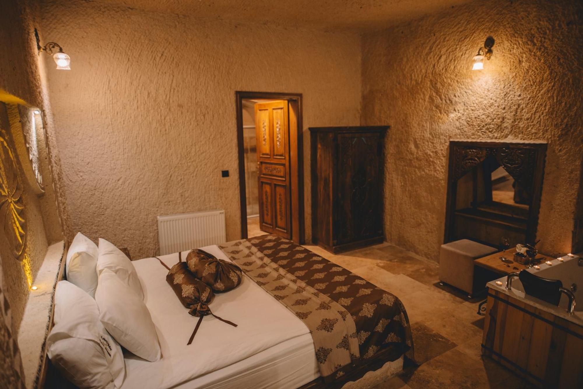 Bed and Breakfast Cavusin Cave House-Cappadocia Гьореме Екстер'єр фото